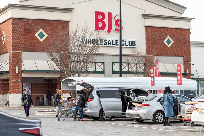 If you shop in bulk, BJ's wholesale is located in Ritchie Station Marketplace in Westphalia Md.