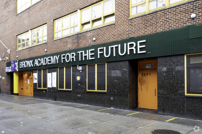 The student population of East Bronx Academy for the Future is 565.