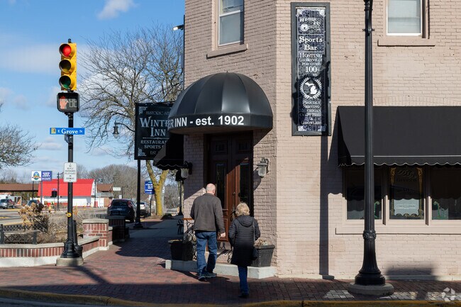 The Winter Inn is a historic hotel and restaurant near Grattan Township.