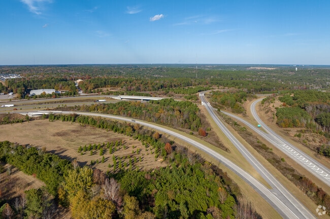 Belvedere is located near the intersection of interstates 20 and 520, offering easy car access.