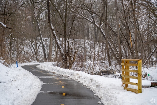 Middleton Hills locals can enjoy 3.3 miles of walking trail in the pheasant branch conservancy.