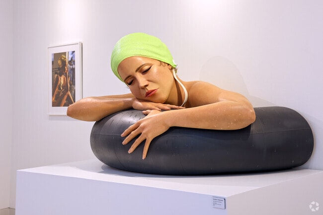 The Importance of Being Human, an exhibit by Carole Feuerman, can be seen in Niles.
