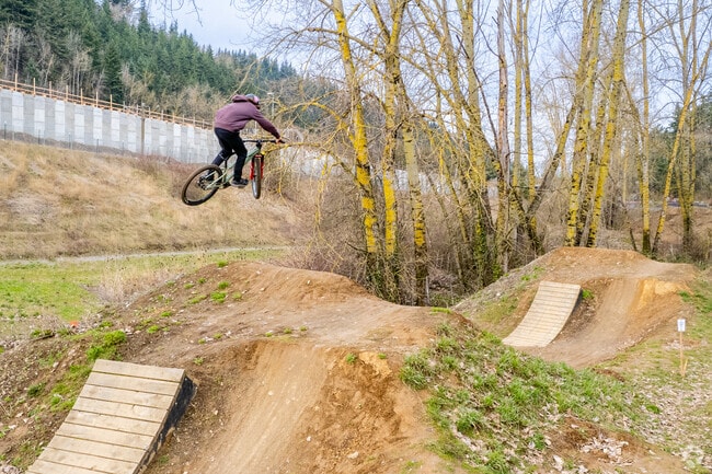 Gateway Green offers a great course for bike enthusiasts in Madison South.