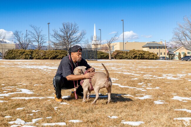 Enjoy your time with your best friend at Franklin Park, it's in the Knob hill neighborhood.