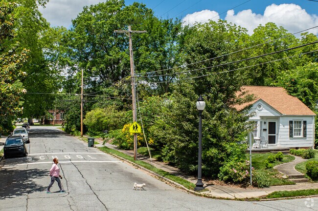 Dunleath offers quaint residential streets perfect for an afternoon stroll with the pup.