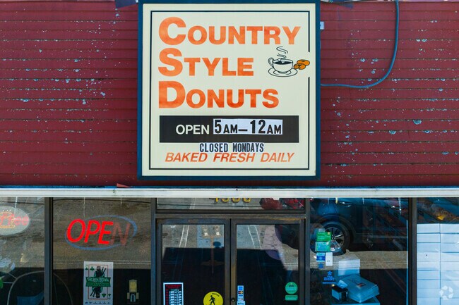 Check out Country Style Donuts outside Sandston for your fresh coffee and donuts.