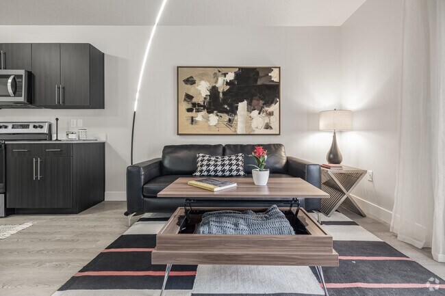 1BR, 1BA - 700SF - Living Room