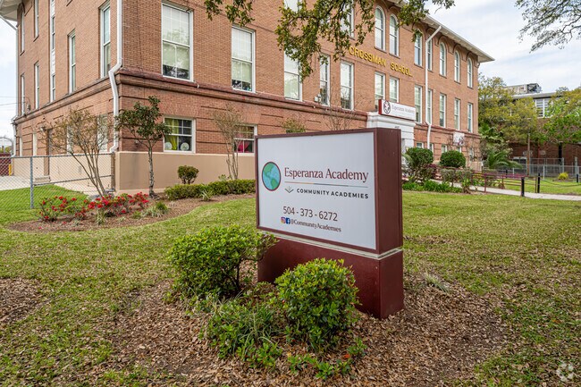 Esperanza Charter School serves students from Pre-K through 8th grade.