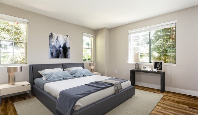 Bedrooms provide plenty of natural light
