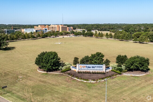 UT Health is the closest hospital, located right outside the Owentown neighborhood.