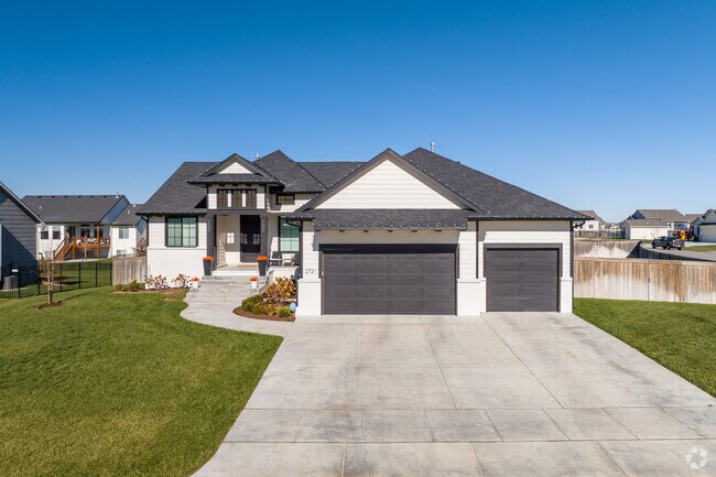 It is common to find three car garages among Northeast Wichita homes.