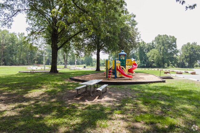 Riverview Park located just off the Arkansas River in Baring Cross, Little Rock, Arkansas.