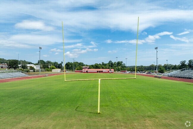 Cheer the team on at Potts Camp High School.