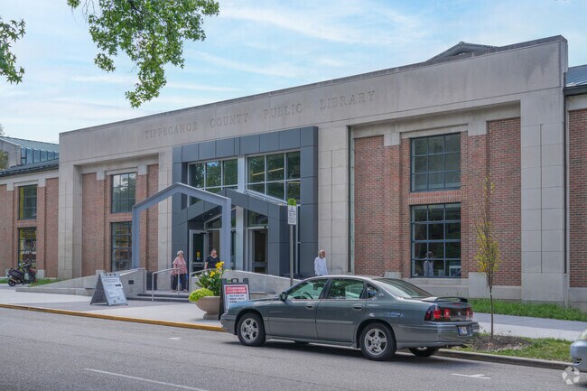 The Tippecanoe County Public Library is a state of the art library in Lincoln.
