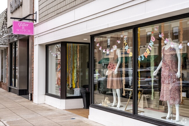 Find your next evening outfit at Glitter & Scotch on Kercheval Avenue in Grosse Pointe.