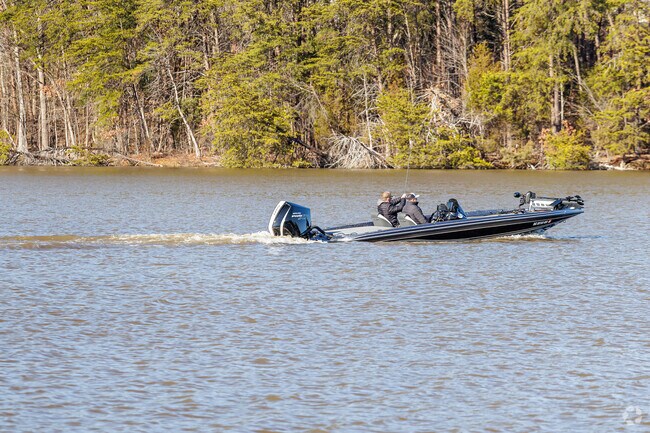 Fishing on Oak Hollow Lake is a favorite pastime for Florence locals.