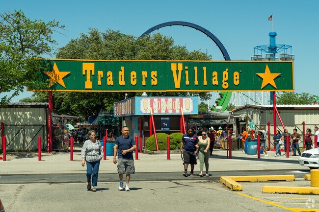 Locals flock to Traders Village each weekend for family fun.