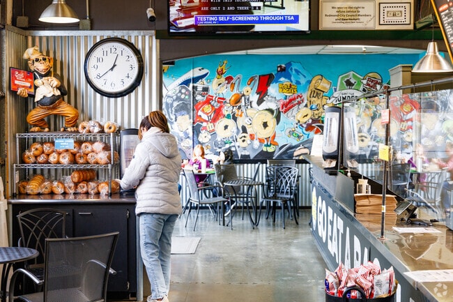 Blazing Bagels offers a variety of fresh bagels just minutes from Bear Creek.