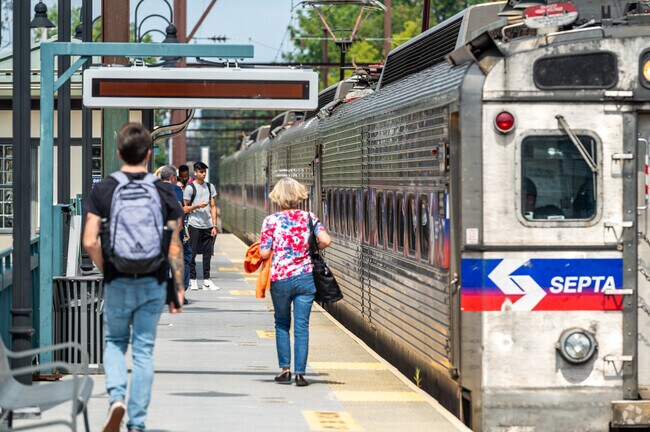 Pennbrook Station can take you from Upper Gwynedd Township straight to Center City Philadelphia.