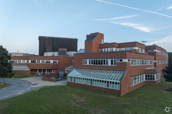 Sandwich High School got a C+ for college prep from Niche.