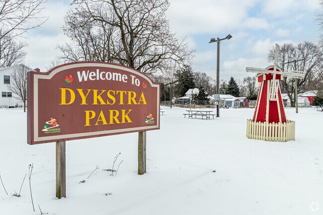 Dykstra Park is one of two parks located in East Goshen.