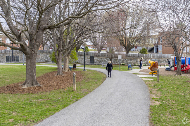 Take a stroll in Withers Park located right in downtown Wytheville.