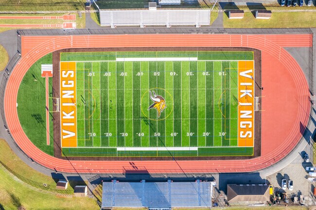 The mascot of Perkiomen Valley High School is the Viking.