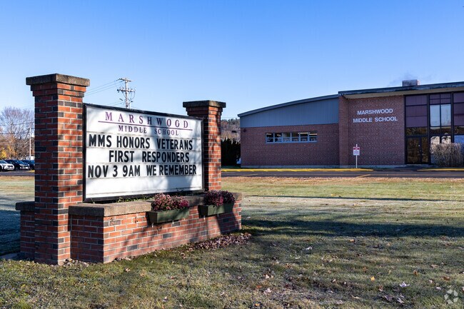 Marshwood Middle School serves grades 6-8 in South Eliot.