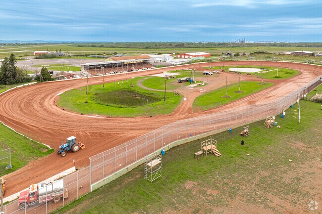 Exciting auto races take place at the Gondick Law Speedway next to the South End neighborhood.