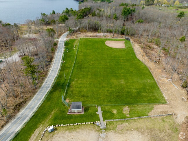 The sports field of Lyman Town Park.