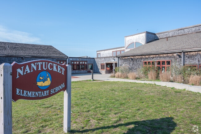Children begin their academic journey at Nantucket Elementary School.