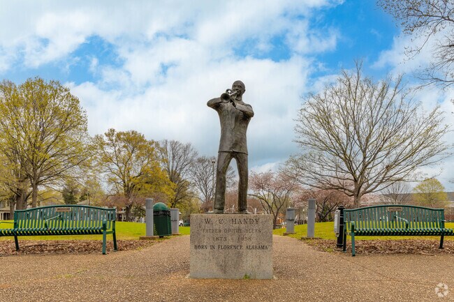 WC Handy was born in Florence and is known as the Father of the Blues.