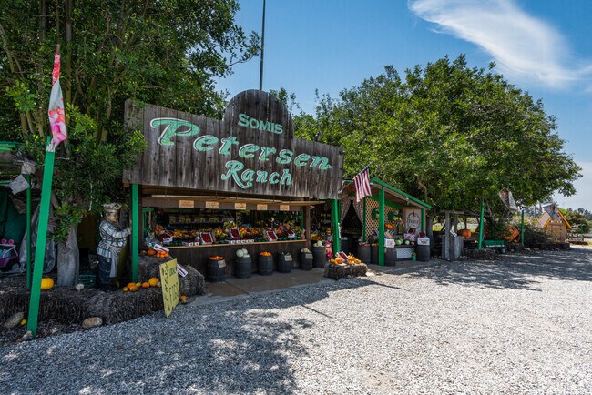 Petersen Ranch Fruit Stand off of the 118 in Somis offers fresh fruits and vegetables.