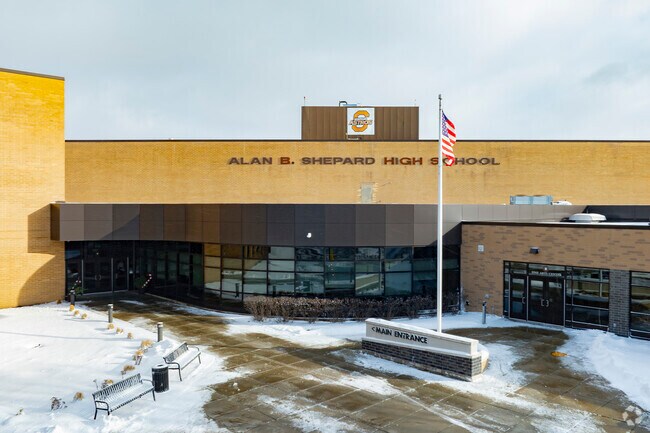 A B Shepard High School has an A- overall score according to Niche in Crestwood.