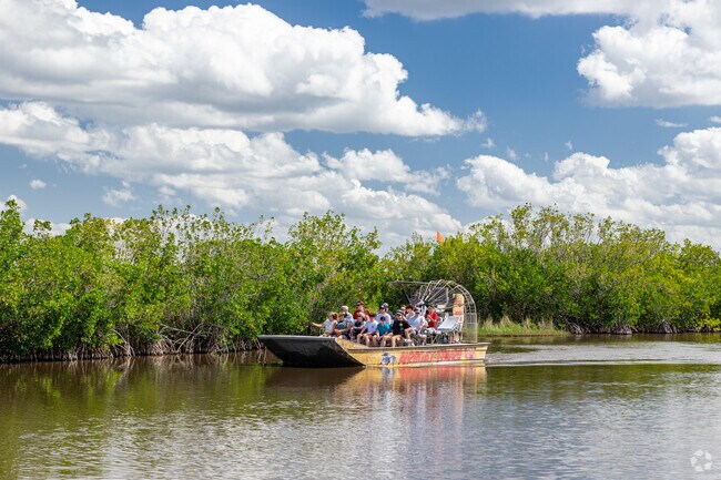 Airboat tours through the Everglades offer a unique experience and a chance to see wildlife.