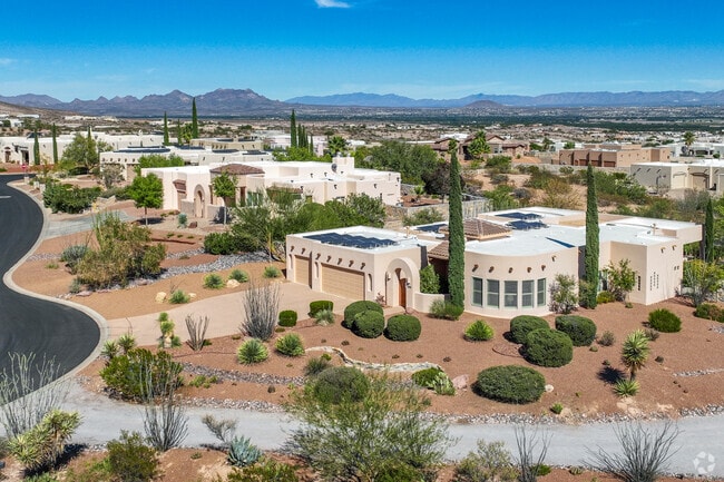 Picacho Hills also features a gated community with large, custom built homes.