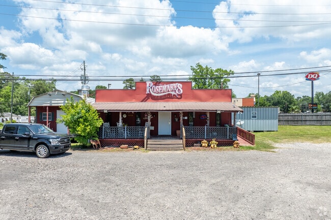 Rosemary’s in Logansport is a local dining gem just a short drive from Stanley, Louisiana.