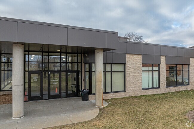 Grand River Preparatory High School, entrance.
