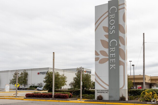 Cross Creek Mall in Fayetteville is a 15 minute drive from Spring Lake.