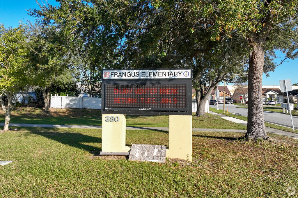 William Frangus Elementary School is located at 380 Killington Way, Orlando, FL.