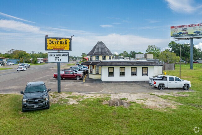 Busy Bee Café near Hillcrest serves breakfast favorites all day.
