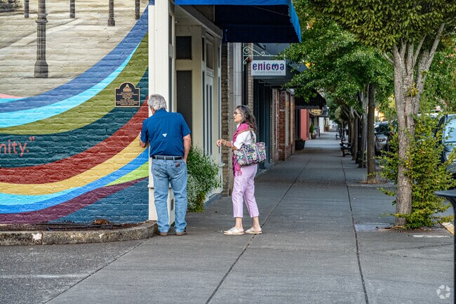Downtown Albany is an attraction all on its own with historical landmarks and plaques.