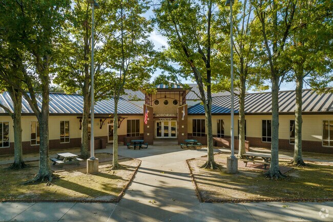 Robicheaux Rec Center is a popular spot to host local events in Neyland Park.