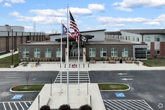 Fostoria Junior/Senior High provides a rural setting for grades 7-12.