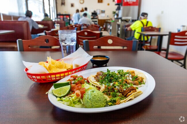 Head to El Camino in Norfolk Glen for authentic Mexican tacos and burritos.