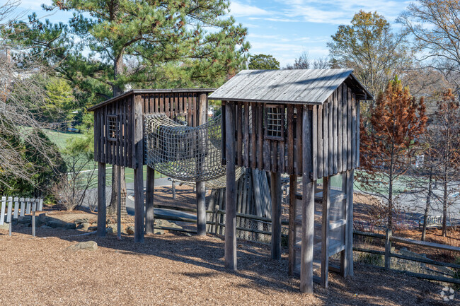 Students flock to the playground during recess at Beauvoir Elementary School.