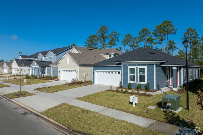 Many new developments have sidewalks for access to other neighborhood amenities.