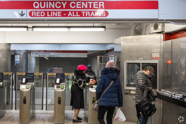 Quincy Center Station makes the commute a breeze for South Quincy Residents.