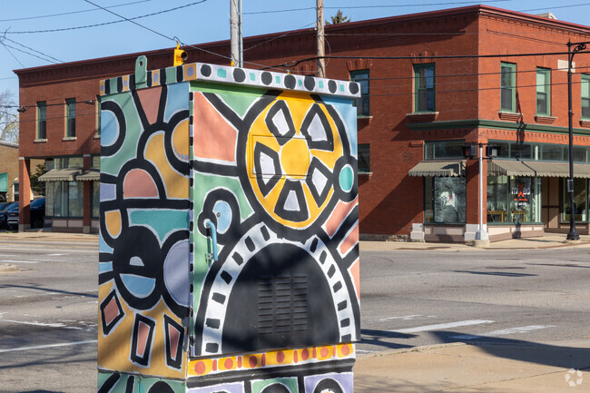Art and color can be seen on every street corner in the Southeast Community Association.