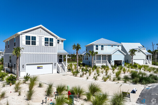 Spacious vacation homes in North Cape San Blas are ideal for second-home buyers seeking tranquility.